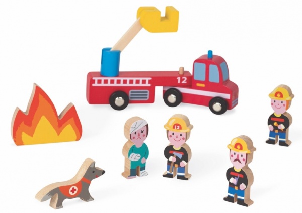 Janod Mini Story - Firefighters