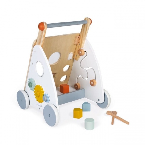 Janod Sweet Cocoon Multi-Activity Baby Trolley