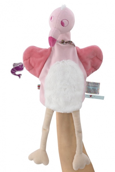 Nopnop Pinky Flamingo Puppet