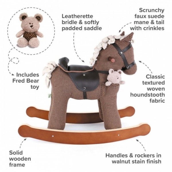 Little Bird Told Me Chester & Fred Rocking Horse