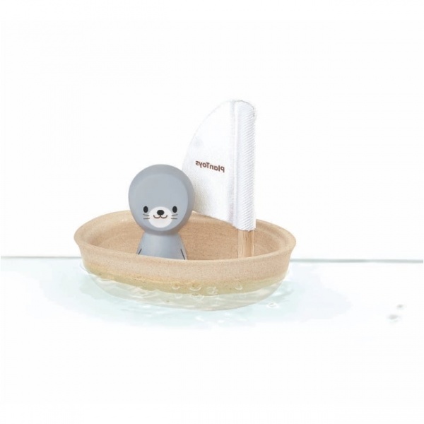 Plan Toys Sailing Boat With Seal