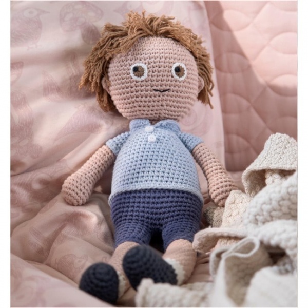 Sebra Crochet William Doll
