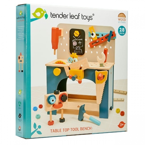 Tender Leaf Toys Table Top Tool Bench