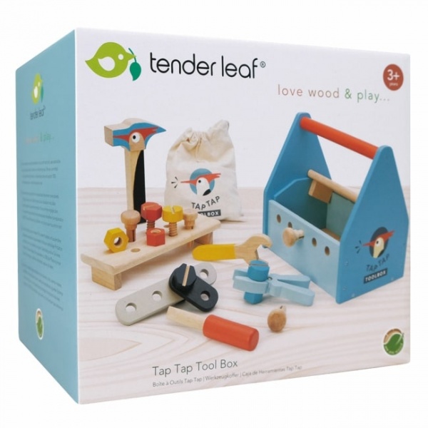 Tender Leaf Toys Tap Tap Tool Box