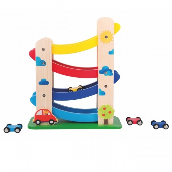 Moulin Roty Wooden Cascading Cars