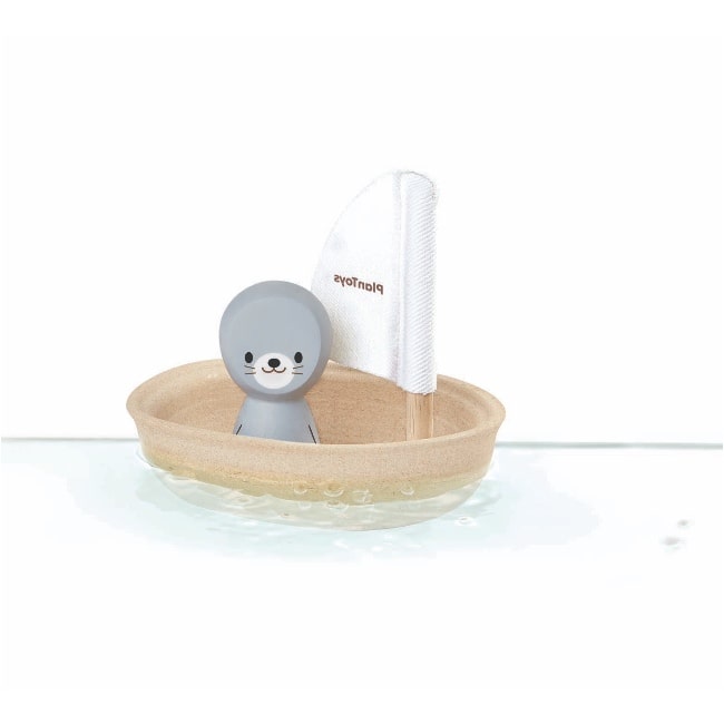 Plan Toys Sailing Boat With Seal