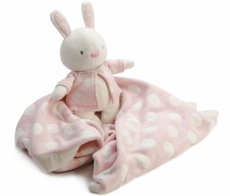 Ragtales Knitted Pink Rabbit