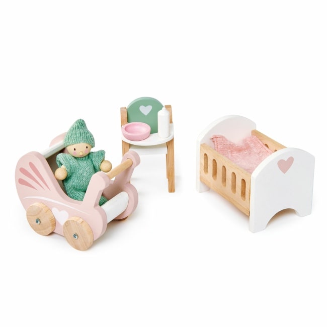 Tender Leaf Toys Dolls House Nursery Set